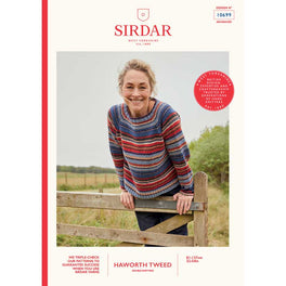 Driftwood Sweater in Sirdar Haworth Tweed Dk - Digital Version 10699