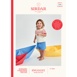 Horizon Raglan Top in Sirdar Snuggly Dk - Digital Version 5596