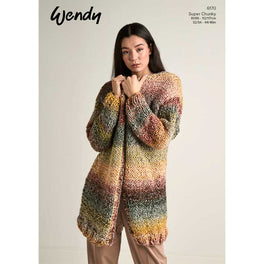 Quick Knit Cardigan in Wendy Husky Super Chunky
