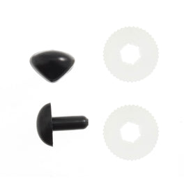 Toy Noses: Animal/Cat 12mm Black 10 pack