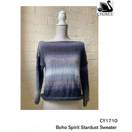 Free Download - Stardust Sweater in Cygnet Boho Spirit