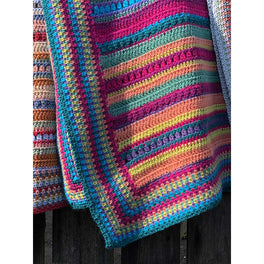 Back in Time Blanket Colour Pack in Wendy Supreme Dk - by Sara Geraghty