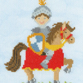 The Knight's Tale - Bothy Threads Learn How To Cross Stitch Kit