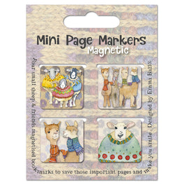 Emma Ball Mini Page Markers - Sheep in Sweaters and Alpacas
