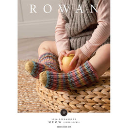 Meow Long Socks in Rowan Cashsoft Merino - Digital Version RB005-00008