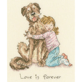 Love is Forever - Bothy Threads Cross Stitch Kit