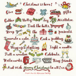 Christmas Is Here! -  Bothy Threads Cross Stitch Kit