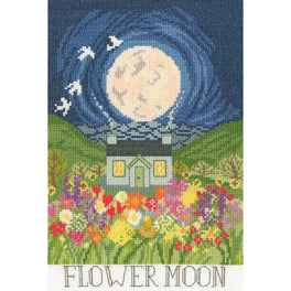 Flower Moon - Bothy Threads Cross Stitch Kit