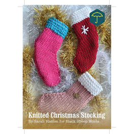 Deck the Halls Campaign - Knitted Christmas Stocking by Sarah Hatton for Black Sheep Wools - Digital Version