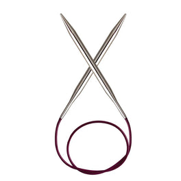 Knitpro Nova Metal Fixed Circular Needle (40cm)