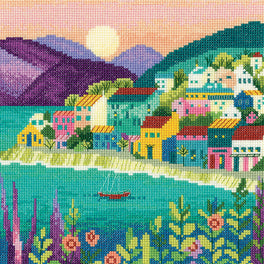 The Peaceful Harbour - Heritage Cross Stitch Kit