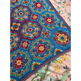 Janie Crow Persian Tiles Crochet Colourpack in Stylecraft  Special and Life Dk - Marrakesh Version