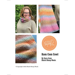 Free Download - Rom Com Knitted Cowl in Lang Yarns Orion Chunky