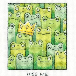 Kiss Me - Heritage Cross Stitch Kit