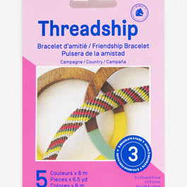 DMC - Threadship Beginner Friendship Bracelet Kit - Country