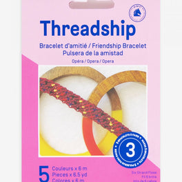 DMC - Threadship Beginner Friendship Bracelet Kit - Opera