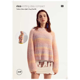 Cardigan & Sweater in Rico Fashion Cotton Light & Long Tweed Dk- Digital Version