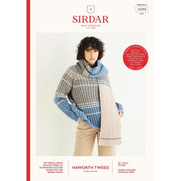 Sweater and Scarf in Sirdar Haworth Tweed Dk - Digital Version 10295