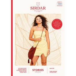 Next Big Thing Tassel Tote Bag in Sirdar Stories Dk