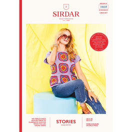 Free Download - Got Tickets Granny Tee in Sirdar Stories Dk