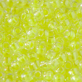 Debbie Abrahams Neon Yellow Seed Bead 239 - Size 6