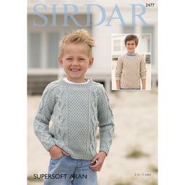 Sweaters in Sirdar Supersoft Aran - Digital Version