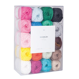 Rico Ricorumi Colour Pack - 20 25g balls of yarn