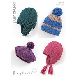 Hats in Hayfield Baby Chunky - Digital Version