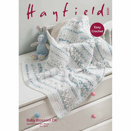 Blanket in Hayfield Baby Blossom DK - Digital Version
