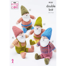 Gnomes Knitted in King Cole Dk