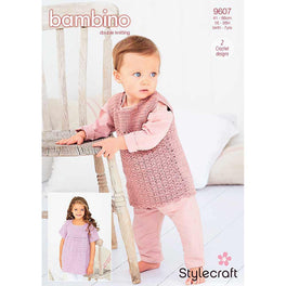 Crochet Cabbage Patch Dress in Stylecraft Bambino DK  - Digital Version