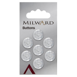 Milward Carded Buttons: 13mm - Pack of 7 - 00007