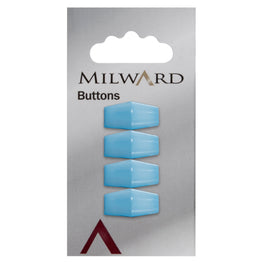 Milward Carded Buttons: 19mm - Pack of 4 - 00157A