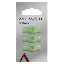 Milward Carded Buttons: 25mm - Pack of 3 - 00230A