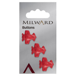 Milward Carded Buttons: 17mm - Pack of 3 - 00352