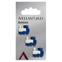 Milward Carded Buttons: 17mm - Pack of 3 - 00421