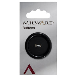 Milward Carded Buttons: 34mm - Pack of 1 - 00472