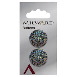 Milward Carded Buttons: 22mm - Pack of 2 - 00478