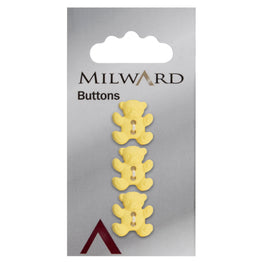 Milward Carded Buttons: 17mm - Pack of 3 - 00915