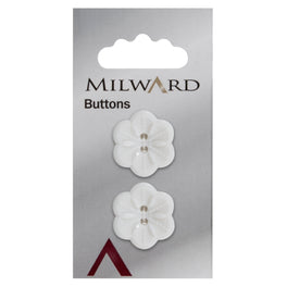 Milward Carded Buttons: 22mm - Pack of 2 - 00965B