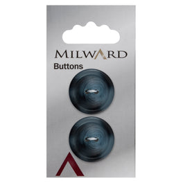 Milward Carded Buttons: 22mm - Pack of 2 - 00979