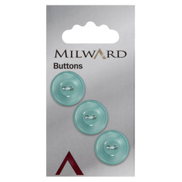 Milward Carded Buttons: 17mm - Pack of 3 - 01005