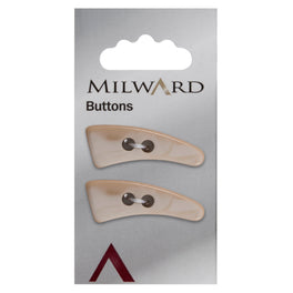 Milward Carded Buttons: 22mm - Pack of 2 - 01056