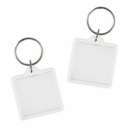 Key Rings: 4cm x 4cm: 2 pack