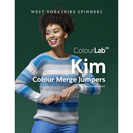 Kim Colour Merge Jumper in West Yorkshire Spinners ColourLab - Digital Version DPB0147