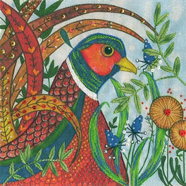 Flights of Fancy: Pheasant Embroidery Kit