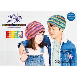 Free Download - Hats in Stylecraft Head over Heels Colours of the World - Digital Version