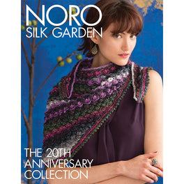 Hyacinth Stitch Shawl in Noro Silk Garden - Digital Pattern