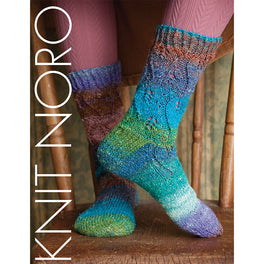 Leaf Lace Socks in Noro Silk Garden Sock - Digital Pattern