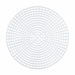 Needlecraft Fabric: Plastic Canvas: Circular (50)